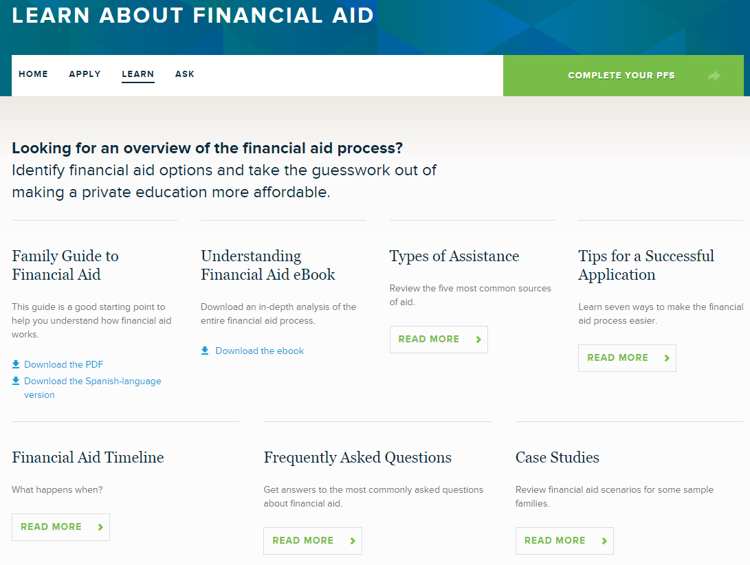 Overview of PFS